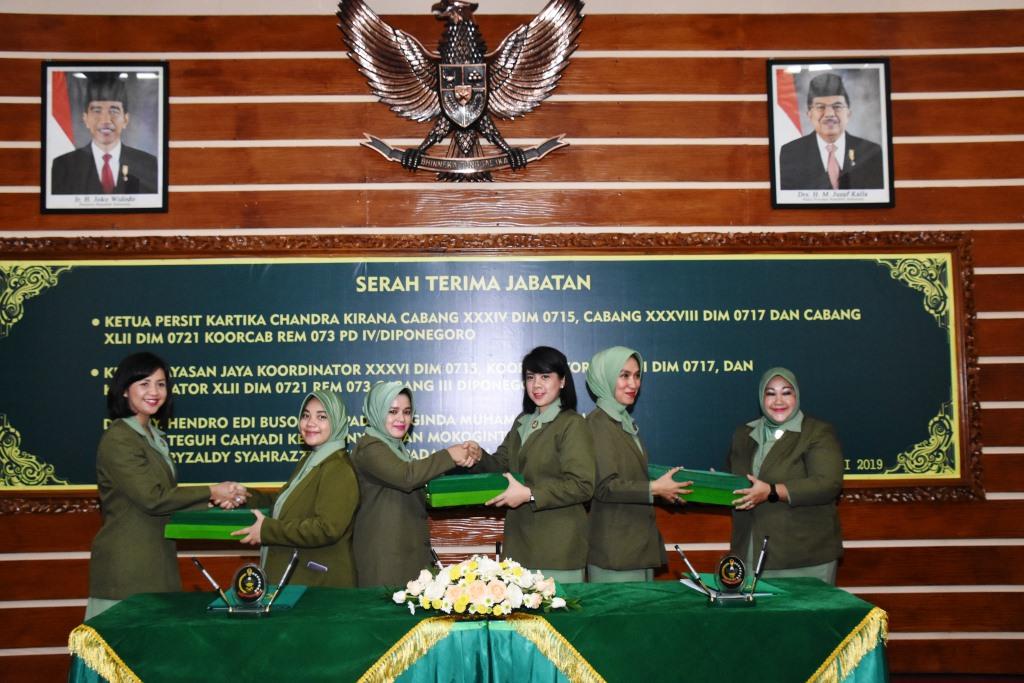 Jalankan Organisasi Persit Yang Dilandasi Semangat Keakraban, Kebersamaan Dan Kekeluargaan